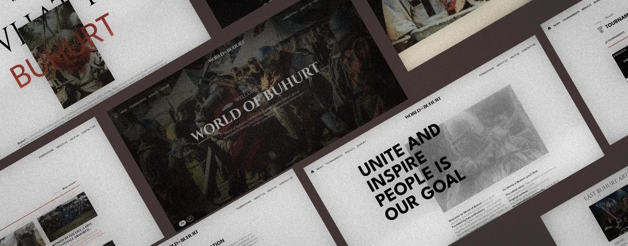 Création du site World of Buhurt, média spécialisé Béhourd