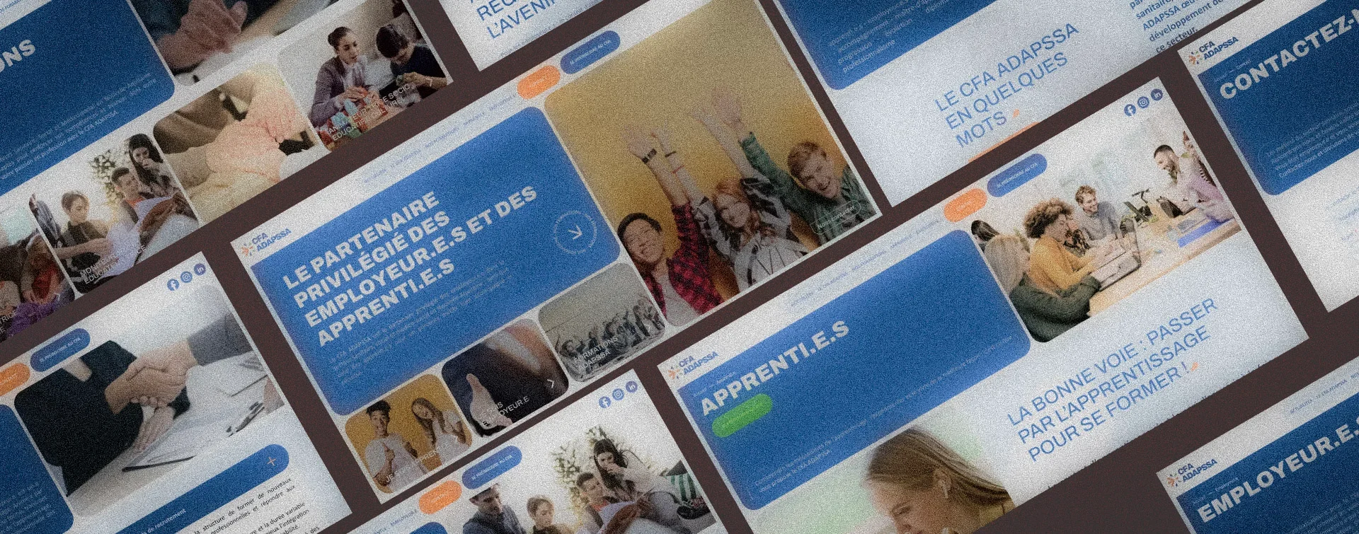 Refonte du site web du CFA ADAPSSA à Bergerac