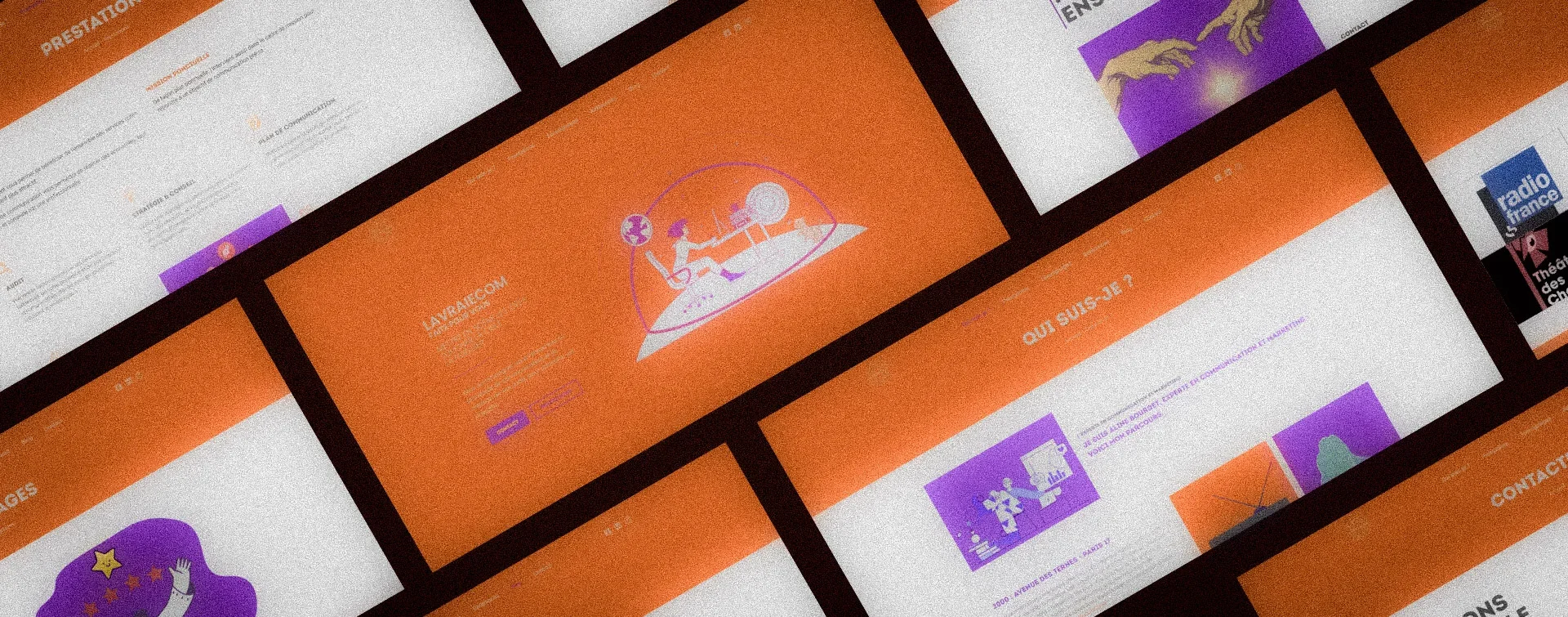 Création du site vitrine pour Lavraiecom